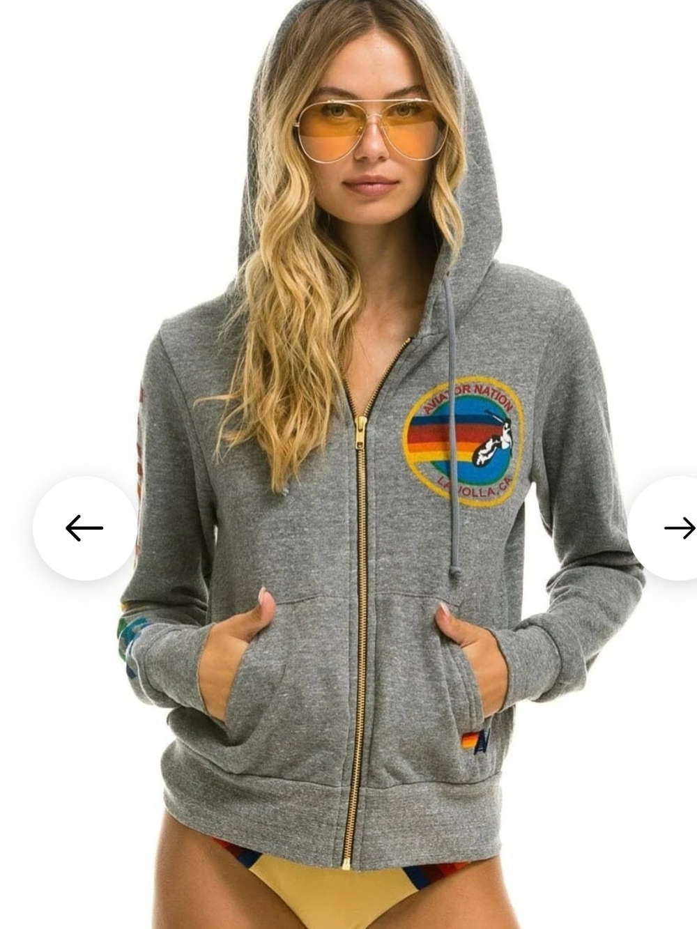 Aviato Nation La Jolla Zip Up